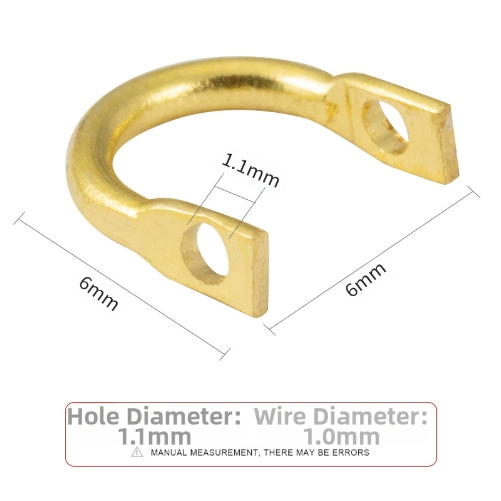 Fishing Lure Accessories - Fishing Connectors U-shaped Lure Rings DIY