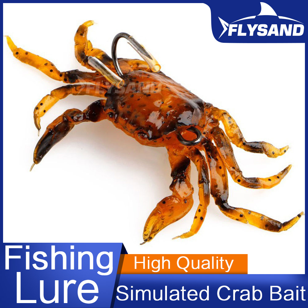 FLYSAND Bionic Crab Silicone S - Fishing Lure Soft Plastic review and price