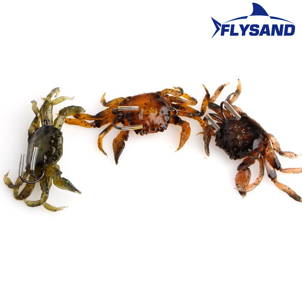FLYSAND Bionic Crab Silicone S - Fishing Lure Soft Plastic review and price